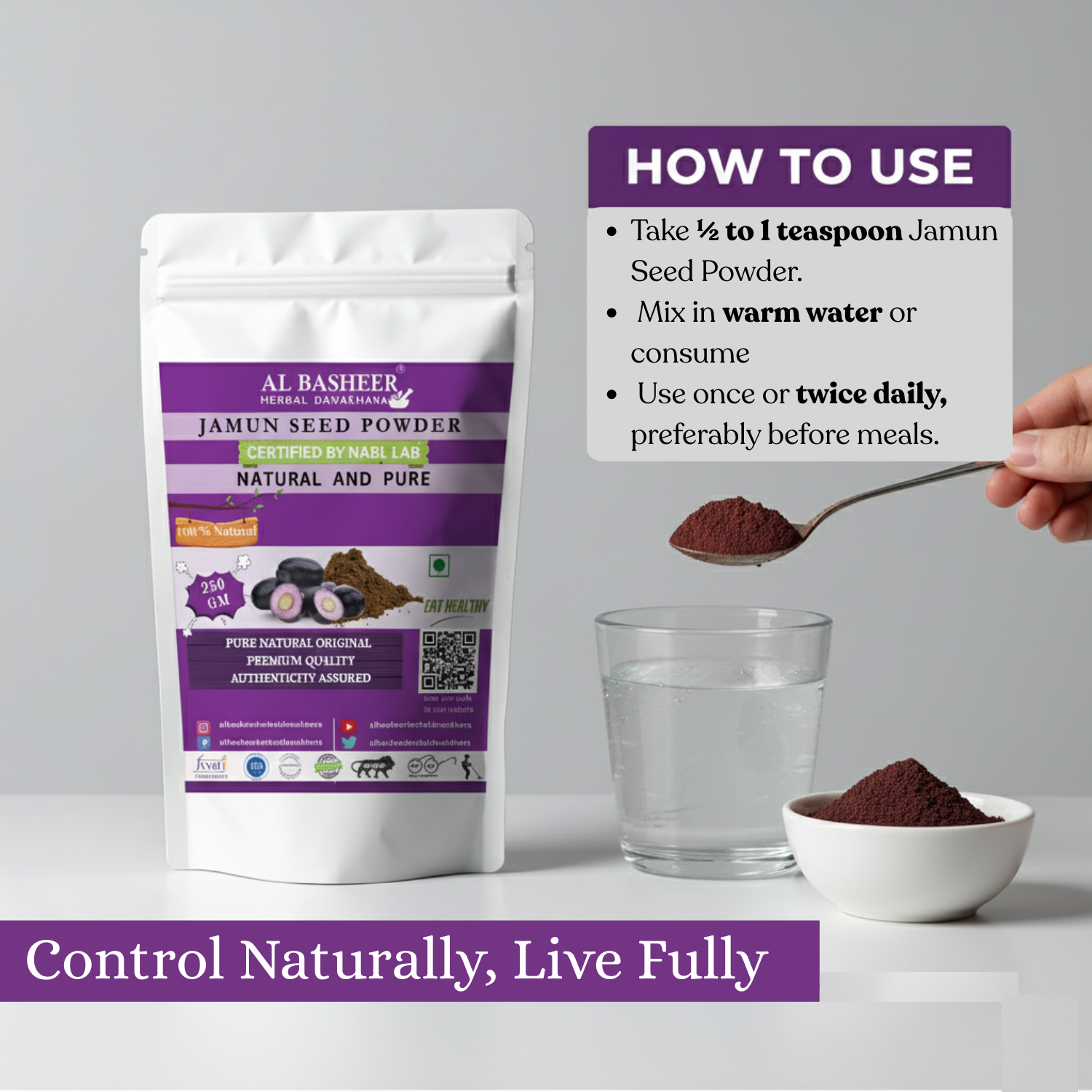 JAMUN SEED POWDER